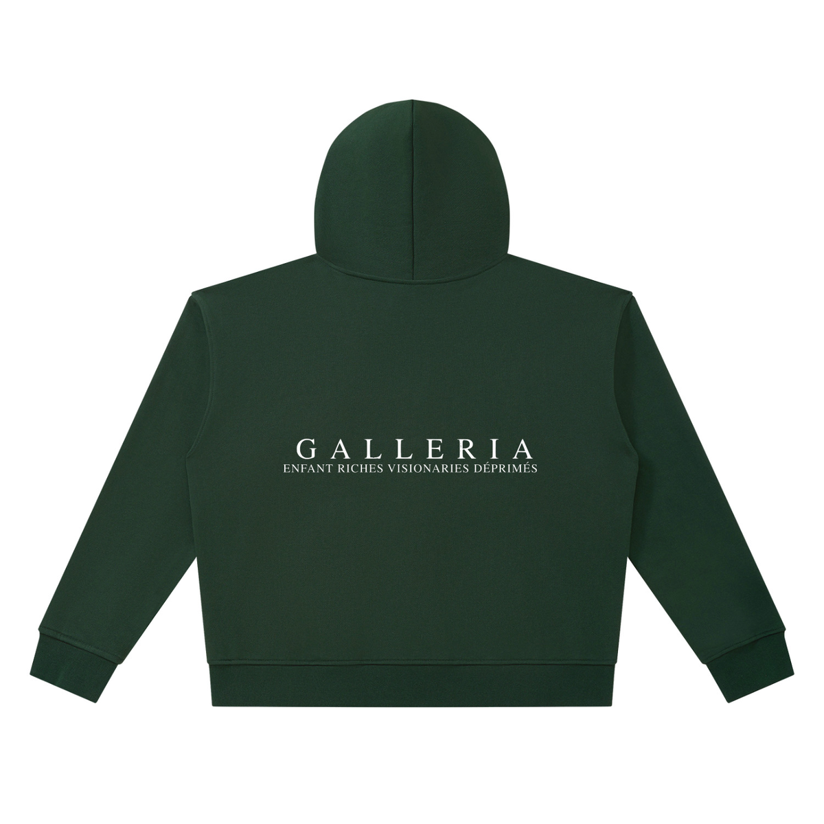 Unisex Heavyweight Full Zip Boxy Hoodie