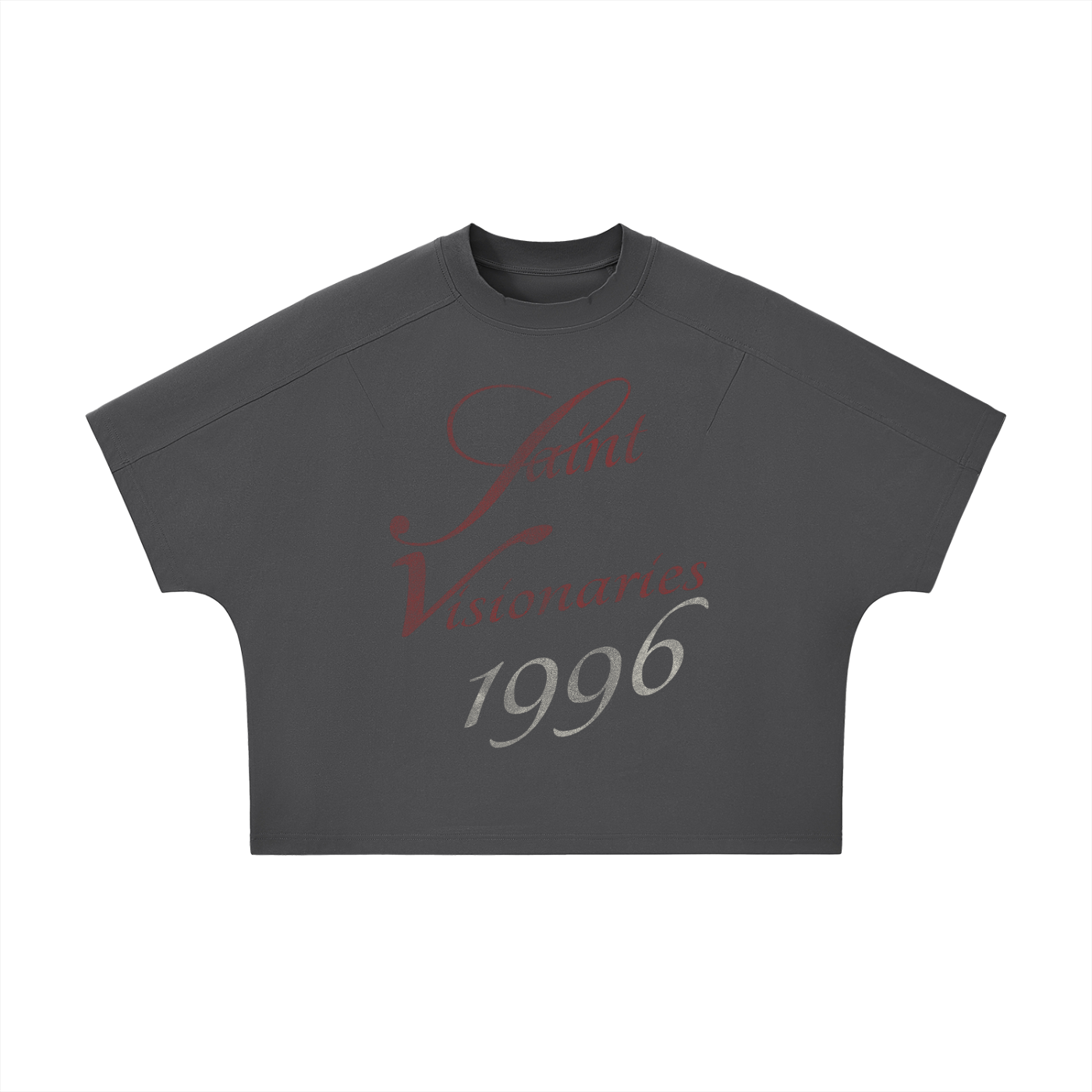 Unisex Boxy Tonal Paneling T-Shirt