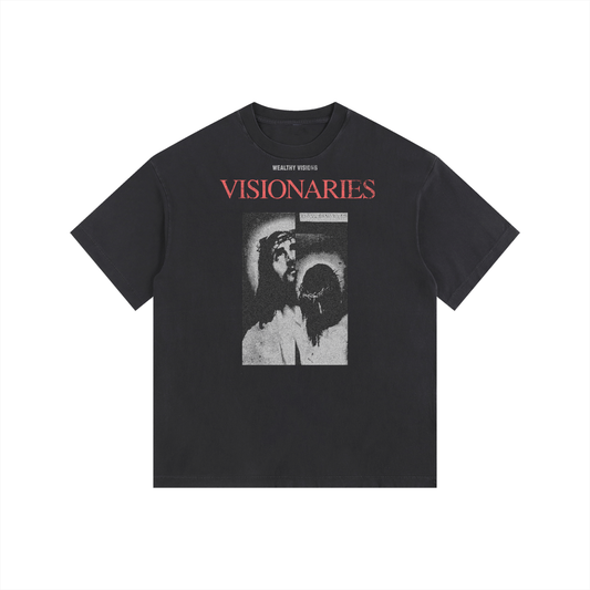 Vintage Washed Oversized Cotton T-Shirt