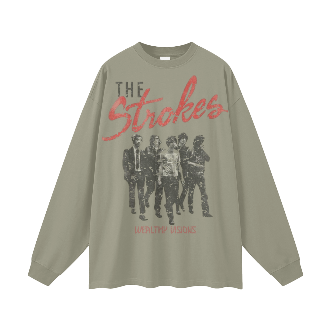 Streetwear Unisex Cotton Long Sleeve Tee