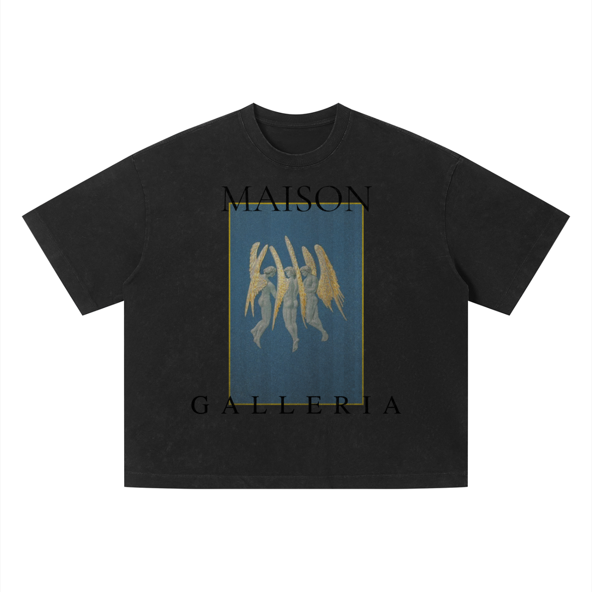 Unisex Vintage Wash Boxy T-Shirt