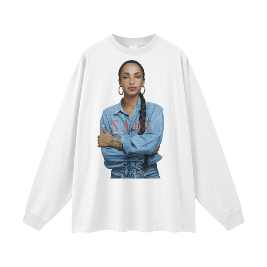 Streetwear Unisex 305G FOG 100% Cotton Long Sleeve Tee